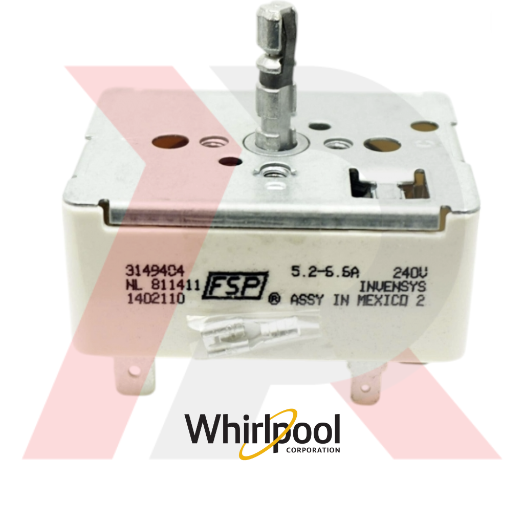 Electric Range Surface Burner Control Switch #WP3149404